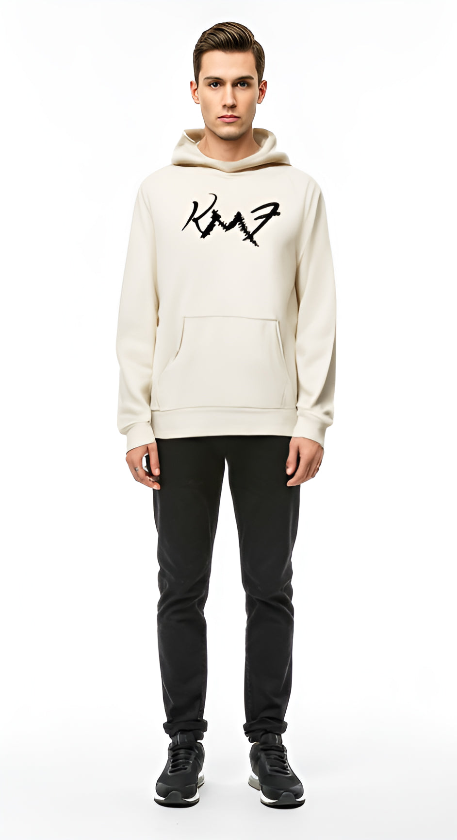 White KMF Hoodie